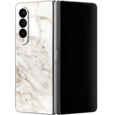Taupe Marble Galaxy Z Fold4 5G Skin