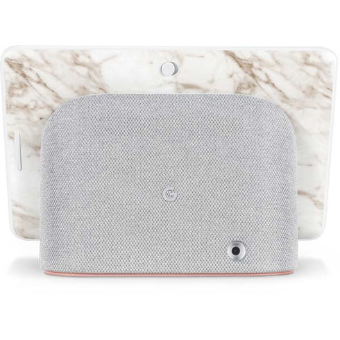 Taupe Marble Google Home Hub Skin
