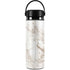 Taupe Marble Hydro Flask 20oz Wide Mouth Skin