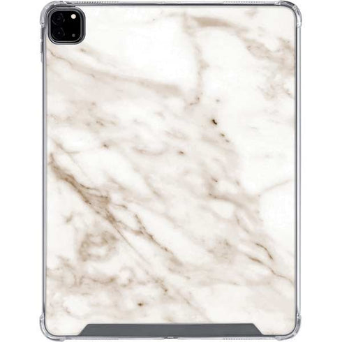Taupe Marble iPad Pro 12.9in (2020) Clear Case