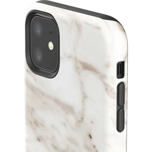 Taupe Marble iPhone 11 Impact Case