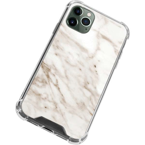 Taupe Marble iPhone 11 Pro Max Clear Case