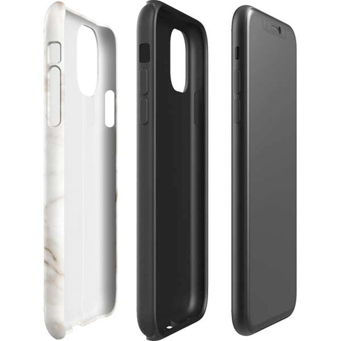 Taupe Marble iPhone 11 Pro Max Impact Case