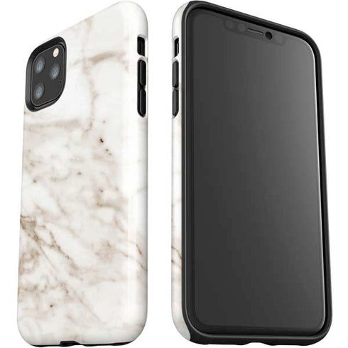 Taupe Marble iPhone 11 Pro Max Impact Case
