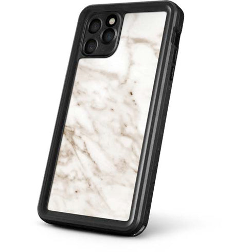 Taupe Marble iPhone 11 Pro Max Waterproof Case