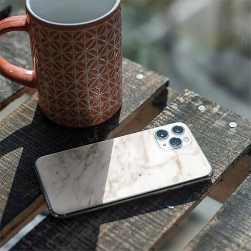 Taupe Marble iPhone 11 Pro Skin