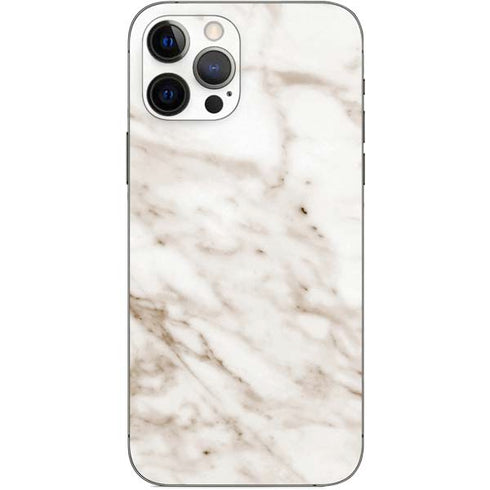 Taupe Marble iPhone 12 Pro Skin