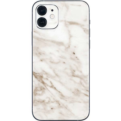 Taupe Marble iPhone 12 Skin