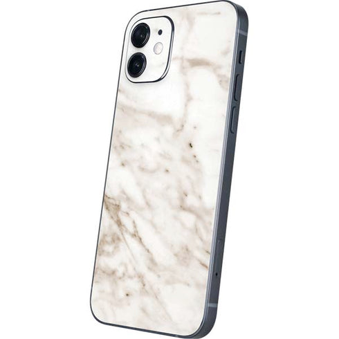 Taupe Marble iPhone 12 Skin