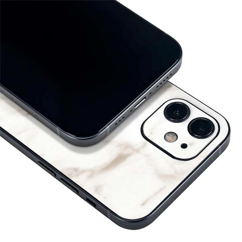 Taupe Marble iPhone 12 Skin