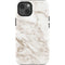 Taupe Marble iPhone 13 Impact Case