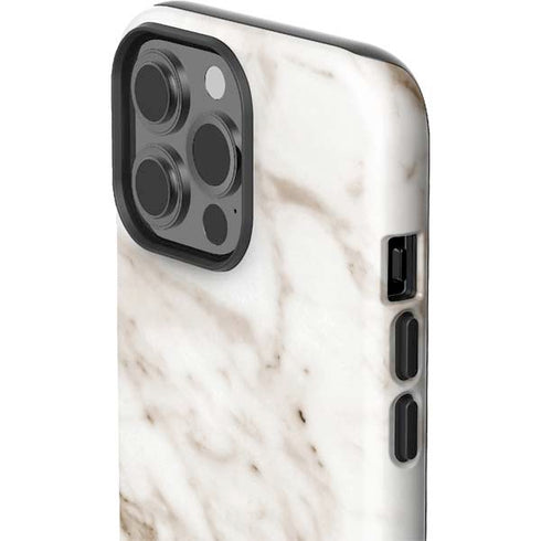 Taupe Marble iPhone 13 Pro Max Impact Case