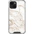 Taupe Marble iPhone 14 Clear Case
