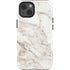 Taupe Marble iPhone 15 Impact Case