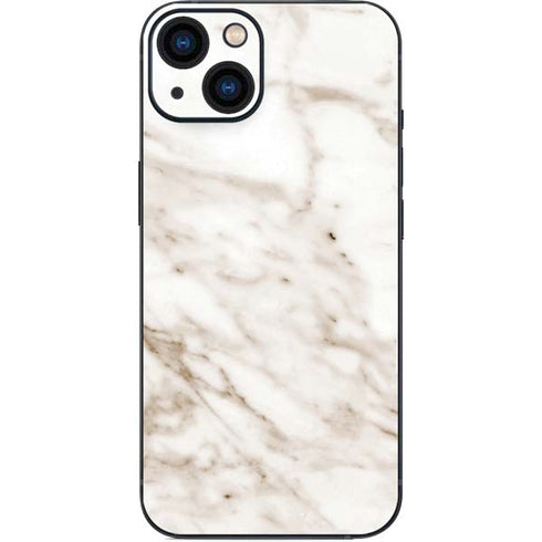 Taupe Marble iPhone 14 Plus Skin