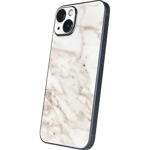 Taupe Marble iPhone 14 Plus Skin