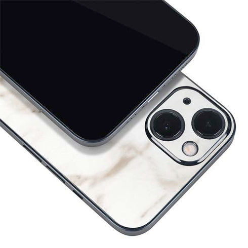 Taupe Marble iPhone 14 Plus Skin
