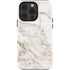 Taupe Marble iPhone 15 Pro Impact Case
