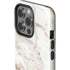 Taupe Marble iPhone 15 Pro Impact Case