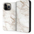 Taupe Marble iPhone 14 Pro Max Folio Case