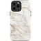 Taupe Marble iPhone 14 Pro Max Impact Case