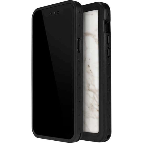 Taupe Marble iPhone 14 Pro Max Waterproof Case