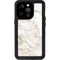Taupe Marble iPhone 14 Pro Waterproof Case