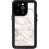 Taupe Marble iPhone 14 Pro Waterproof Case