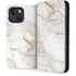 Taupe Marble iPhone 15 Plus Folio Case