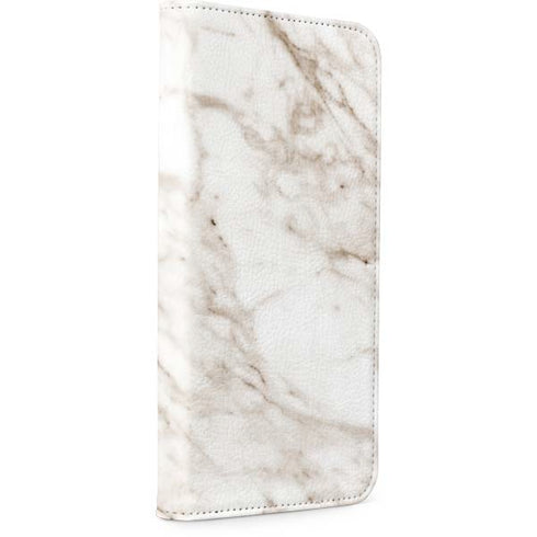 Taupe Marble iPhone 15 Pro Folio Case