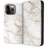 Taupe Marble iPhone 15 Pro Max Folio Case