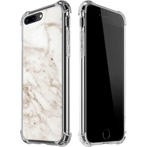 Taupe Marble iPhone 7/8 Plus Clear Case