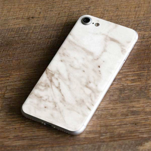 Taupe Marble iPhone 7 Skin