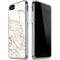 Taupe Marble iPhone SE (2nd & 3rd Gen) Clear Case