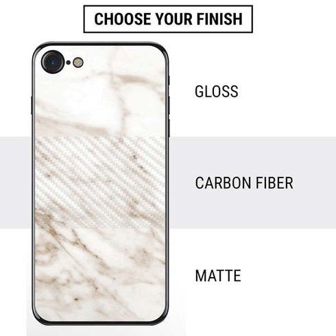 Taupe Marble iPhone SE (2nd & 3rd Gen) Skin
