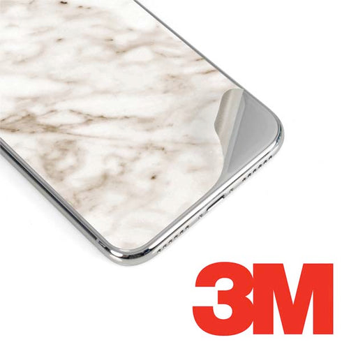 Taupe Marble iPhone X Skin