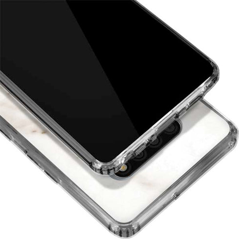 Taupe Marble LG Stylo 6 Clear Case