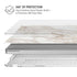 Taupe Marble MacBook Air 13in M1 (2021) Case plus Skin
