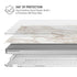 Taupe Marble MacBook Pro 15in (2016-19) Case plus Skin