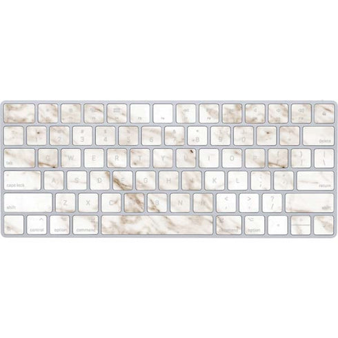 Taupe Marble Magic Keyboard Skin