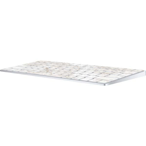 Taupe Marble Magic Keyboard Skin