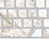 Taupe Marble Magic Keyboard Skin