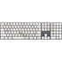 Taupe Marble Magic Keyboard with Numeric Keypad Skin