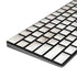 Taupe Marble Magic Keyboard with Numeric Keypad Skin