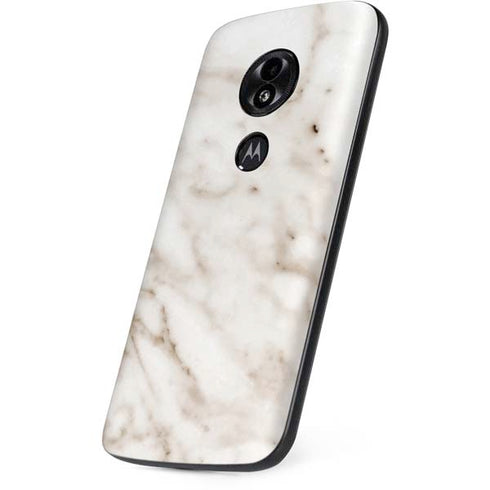 Taupe Marble Moto E5 Play Skin
