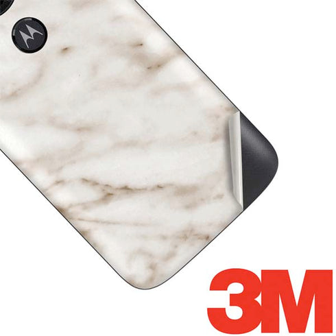 Taupe Marble Moto E5 Play Skin