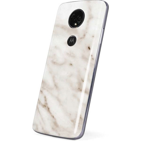 Taupe Marble Moto E5 Plus Skin