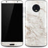 Taupe Marble Moto G6 Skin