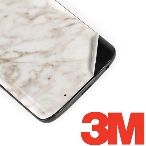 Taupe Marble Moto G6 Skin