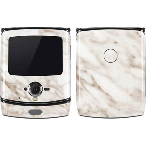 Taupe Marble Motorola RAZR Skin